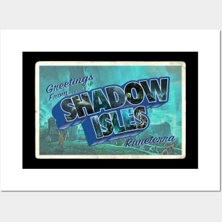 Greetings from Shadow Isles vintage Posters and Art